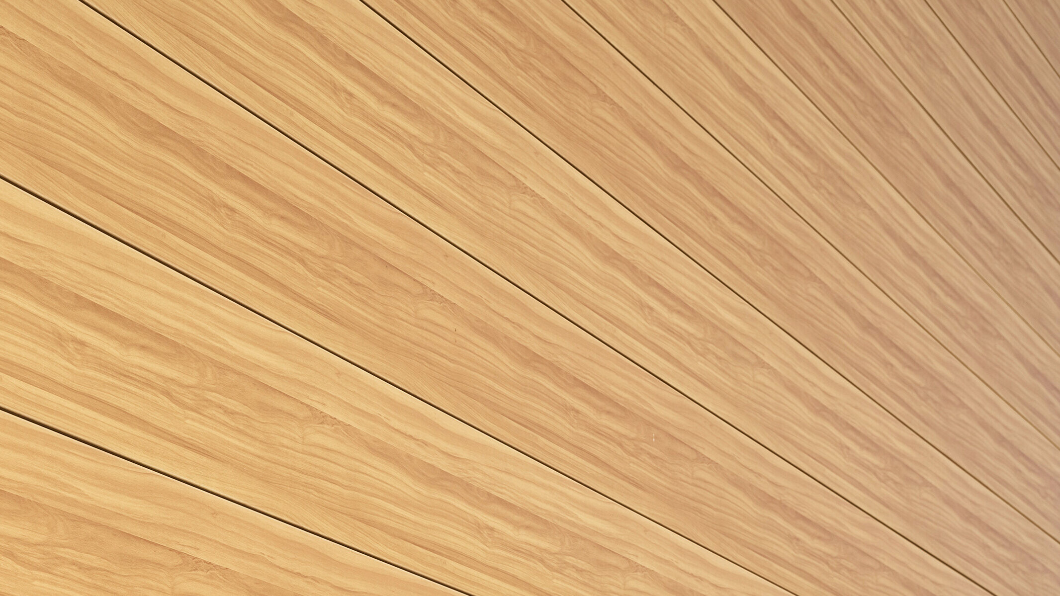 Close-up of the aluminium façade made of PREFA sidings in the natural oak colour on a detached house in Usingen, Germany