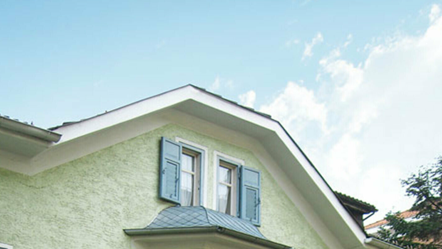 Loft conversion before renovation with PREFA rhomboid roof tiles